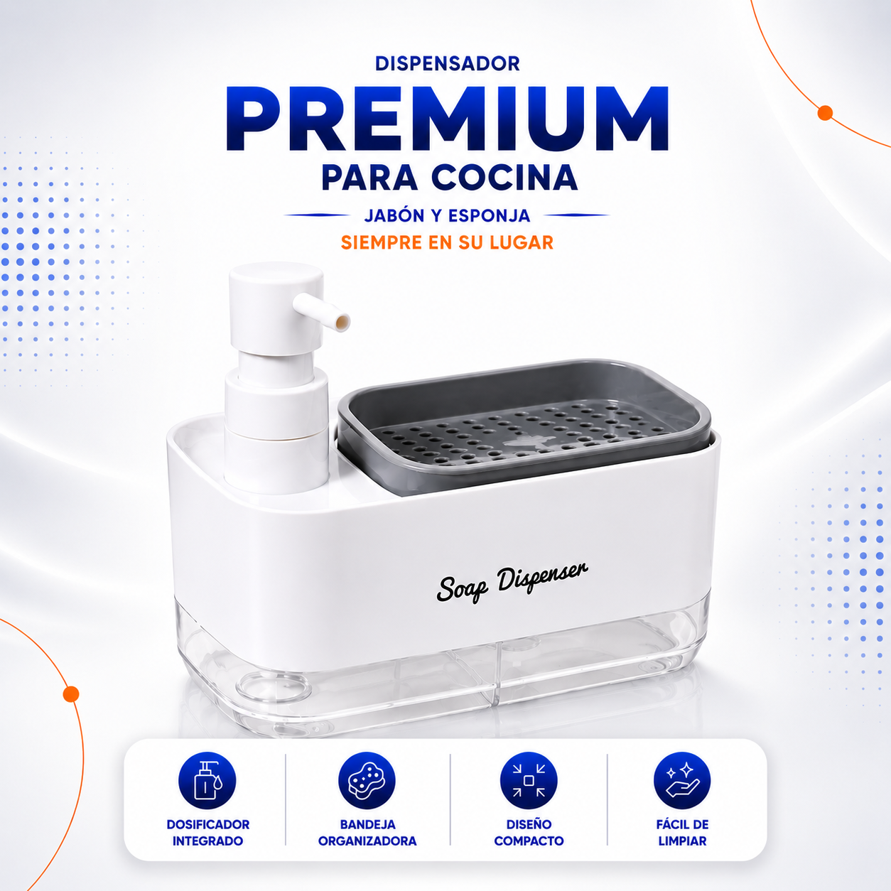 DISPENSADOR PREMIUM DOBLE FUNCIÓN