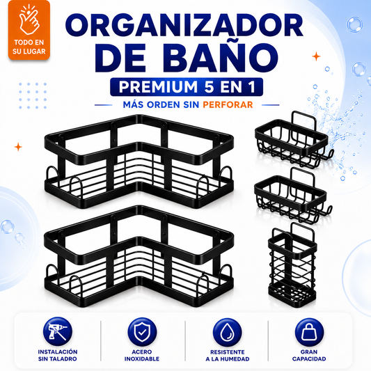 ORGANIZADOR PREMIUM DE BAÑO